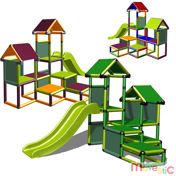 Moveandstic GESA climbing tower fot toddlers with slide ..