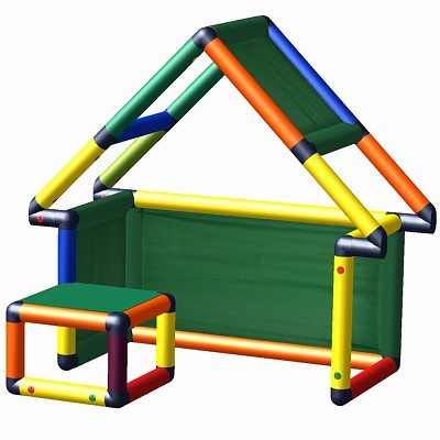 Move and stic play house and motoric trainer Costa multi colored