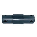 Moveandstic 2 way connector straight, gray