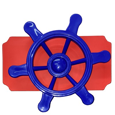 Moveandstic panel 20x40 cm, pirate steeling wheel incl., colors can be chosen  