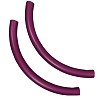 move and stic curved tube, magenta, Set of 2