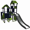 Moveandstic - Play Castle with Slide