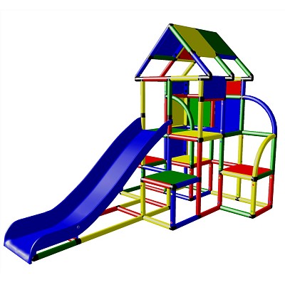Moveandstic Laura - Big Play Tower with Roof and Slide