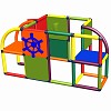 Moveandstic Sven - play center with door, steeling wheel and phone, multicolor