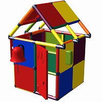 Move and Stic playhouse Anja Multicolor