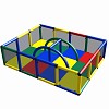 Move and stic - PETER playpen with standing aid Multicolor