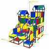Move and Stic - Château de jeu Kinderland multicolore 1