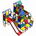 Move and Stic - Play castle Kinderland multicolor