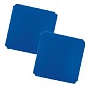 Moveandstic panel 40x40 cm, blue - Set of 2