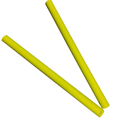 Moveandstic tube 75 cm, yellow, Set of 2