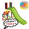 Moveandstic Alma slide with climbing tower multi colored 