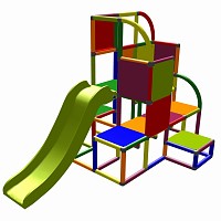 Moveandstic - climbing tower Helge multicolor 7 colors 