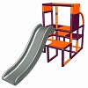 Move and stic climbing tower with slide Tim orange/ magenta