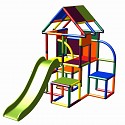 Moveandstic - Lina play tower with slide multicolor