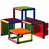 Move and stic climbing tower and motoric trainer Sidyney multi colored