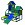 Moveandstic Luise - Tour à grimper dans la combinaison de couleurs bleu-vert-pomme Moveandstic Luise - Tour à grimper dans la combinaison de couleurs bleu-vert-pomme