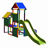 Moveandstic Gesa - Climbing Tower for Toddlers with Slide and Fabric Inserts, multicolor Gesa - Climbing Tower for Toddlers with Slide and Fabric Inserts, multicolor