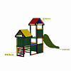 Moveandstic Gesa - Climbing Tower for Toddlers with Slide and Fabric Inserts, multicolor dimensions Gesa - Climbing Tower for Toddlers with Slide and Fabric Inserts, multicolor dimensions