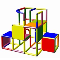 Moveandstic Profi construction kit - multicolor