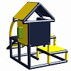 Moveandstic Kuno Ã  grimper avec plateau fonctionnel pour tÃ©lÃ©phone jaune/gris titane 0