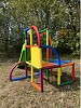 Moveandstic Olaf - Tour de jeux avec toboggan multicolore 4