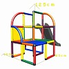 Moveandstic Olaf - Tour de jeux avec toboggan multicolore 1