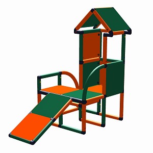 Moveandstic Levi - Tour avec toboggan pour jeunes enfants