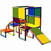 Move and Stic - Ile de jeux MARCEL avec toboggan pour enfants en bas âge Multicolor