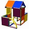 Move and stic play house Sandra multi colored 0