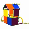 Move and stic play house Sandra multi colored 1