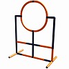 Minka und Fred - Agility dog sport ring 70cm high jump in orange/ titanium grey 0