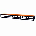 Minka and Fred - SVEN orange/titanium gray dog walkway