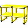 Moveandstic shelf Andreas yellow 