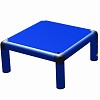 Move and Stic - Stool Blue