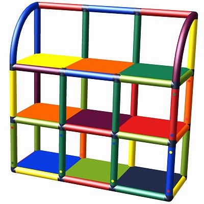 Moveandstic shelf Matze in multi color 