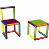 Moveandstic chair set Felix multi color 