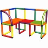 Banc et coin salon Mandy Multicolor