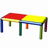 Move and Stic seating bench and footstool Nils multi colored 