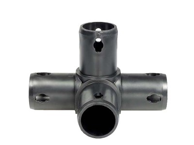 Moveandstic 4-way connector, black