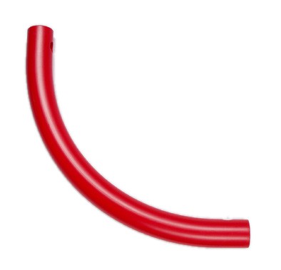 Moveandstic curved tube, red